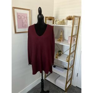 Burgundy Sweater 2XL